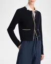 Vince Cardigan In Navy In Coastalsable