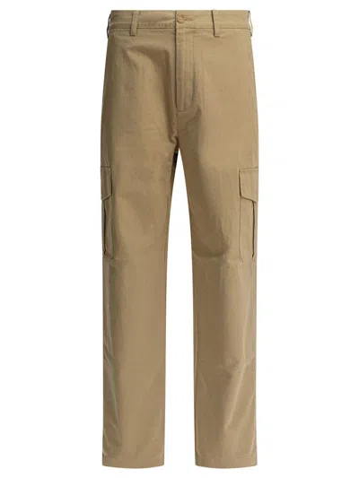 VINCE VINCE COTTON AND LINEN CARGO TROUSERS