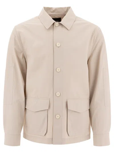 VINCE VINCE COTTON BLEND UTILITY JACKET