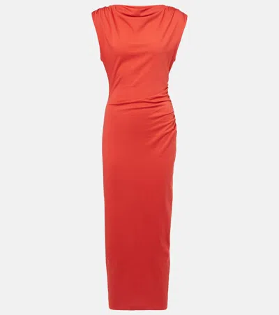 Vince Cotton Jersey Maxi Dress