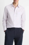 Vince Cotton Poplin Button-up Shirt In White