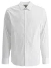 Vince Structured Collar Long Cuffed Sleeves Shirt In White