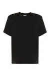 Vince Pima Cotton Essential T-shirt In Black
