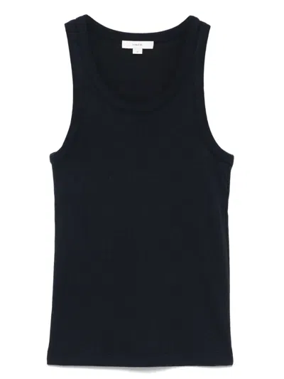 Vince Cotton Top In Blue