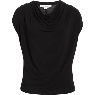 VINCE VINCE COWL NECK SLEEVELESS TOP