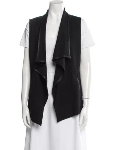 Pre-owned Vince Cowl Neck Sweater In Black