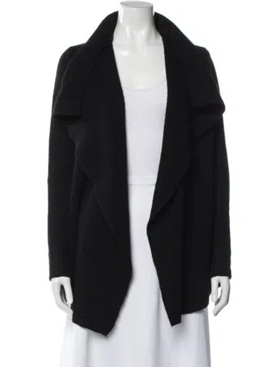 Pre-owned Vince Cowl Neck Sweater In Black