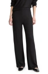 Vince Cozy Wide Leg Pants In Black