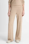 Vince Textured Knit Lounge Pant In Smokey Quartz In Neutral