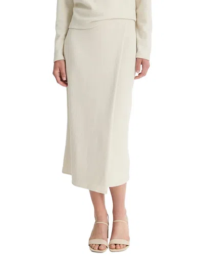 Vince Cozy Wrap Skirt In Neutral
