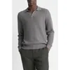Vince Craftsman Rib Johnny Collar Sweater