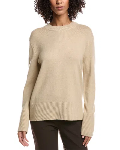 Vince Ribbed Raglan Sweater In Neutral