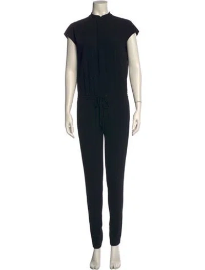 Pre-owned Vince Crew Neck Jumpsuit In Black