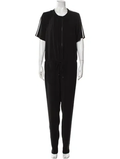 Pre-owned Vince Crew Neck Jumpsuit In Black