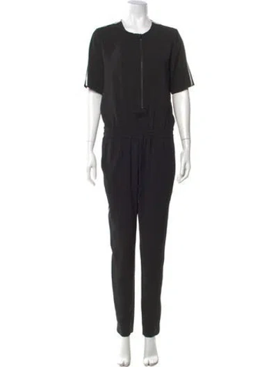 Pre-owned Vince Crew Neck Jumpsuit In Black