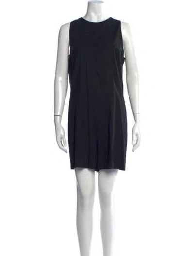 Pre-owned Vince Crew Neck Jumpsuit In Black