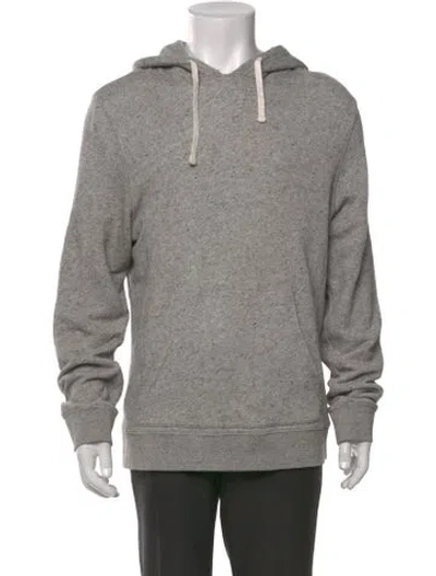 Pre-owned Vince Crew Neck Long Sleeve Hoodie In Gray