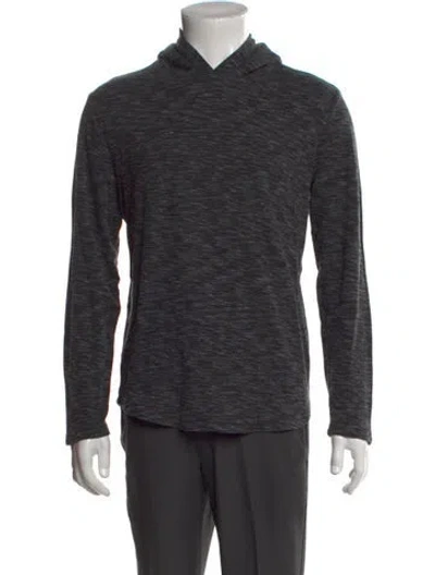 Pre-owned Vince Crew Neck Long Sleeve Hoodie In Grey