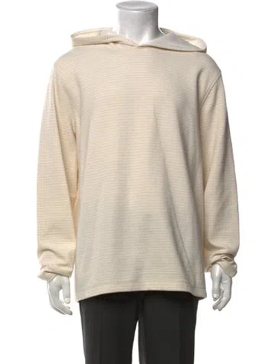 Pre-owned Vince Crew Neck Long Sleeve Hoodie In Neutral