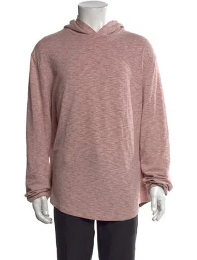 Pre-owned Vince Crew Neck Long Sleeve Hoodie In Pink
