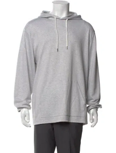 Pre-owned Vince Crew Neck Long Sleeve Hoodie W/ Tags In White