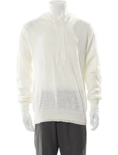 Pre-owned Vince Crew Neck Long Sleeve Sweatshirt In Neutral