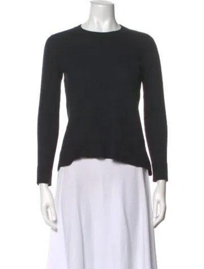 Pre-owned Vince Crew Neck Sweater In Black