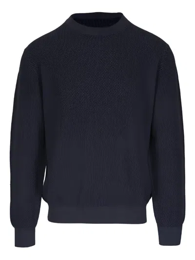 Vince Crew-neck Sweater In Blue