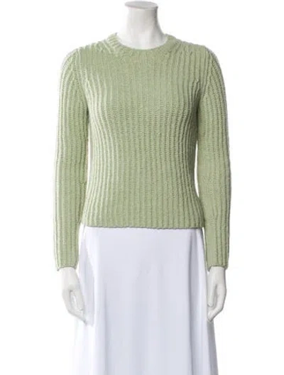 Pre-owned Vince Crew Neck Sweater In Blue