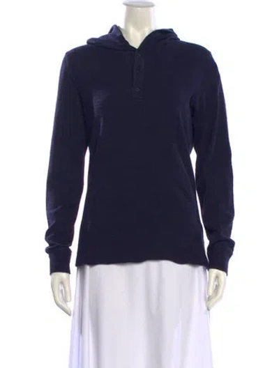 Pre-owned Vince Crew Neck Sweater In Blue