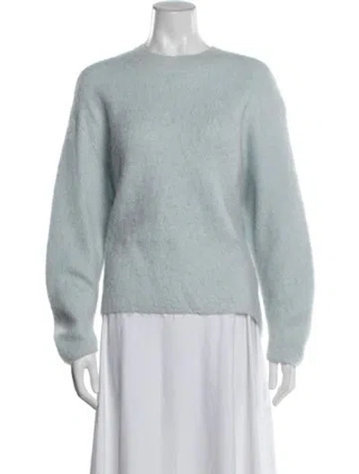 Pre-owned Vince Crew Neck Sweater In Blue