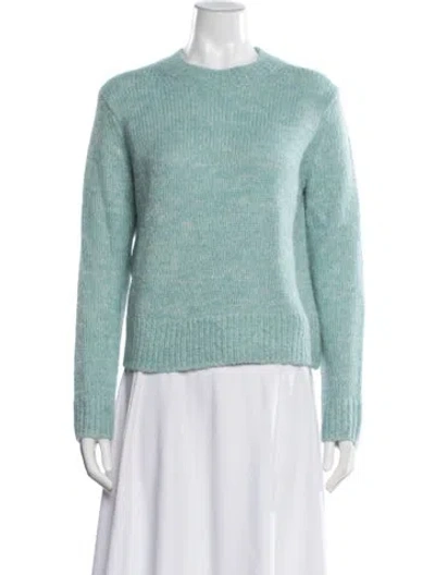 Pre-owned Vince Crew Neck Sweater In Blue