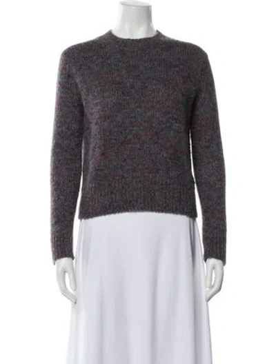 Pre-owned Vince Crew Neck Sweater In Gray