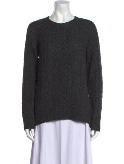 Pre-owned Vince Crew Neck Sweater In Gray