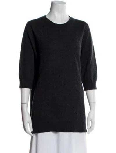 Pre-owned Vince Crew Neck Sweater In Gray