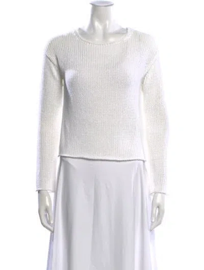 Pre-owned Vince Crew Neck Sweater In Gray