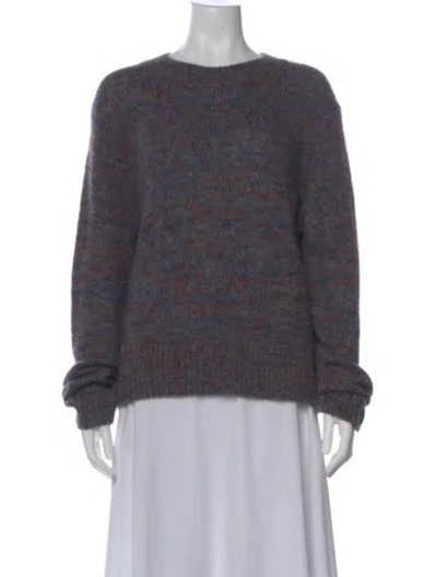 Pre-owned Vince Crew Neck Sweater In Green