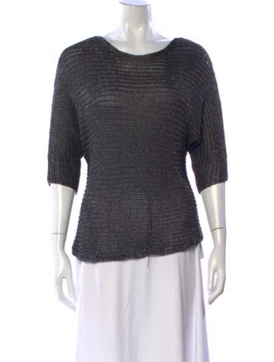 Pre-owned Vince Crew Neck Sweater In Multi