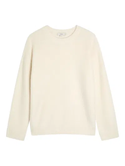 Vince Crew-neck Sweater In Neutral