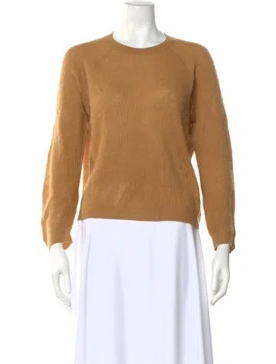 Pre-owned Vince Crew Neck Sweater In Neutral