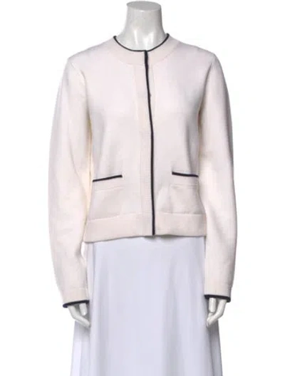 Pre-owned Vince Crew Neck Sweater In Neutral