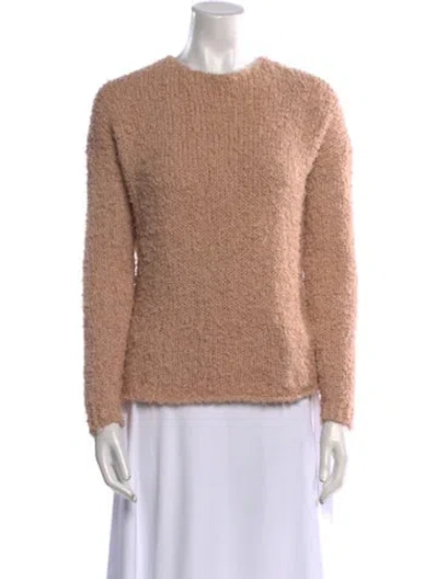 Pre-owned Vince Crew Neck Sweater In Neutral