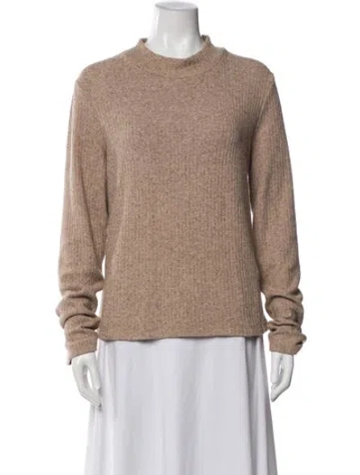 Pre-owned Vince Crew Neck Sweater In Neutral