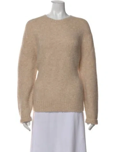 Pre-owned Vince Crew Neck Sweater In Neutral