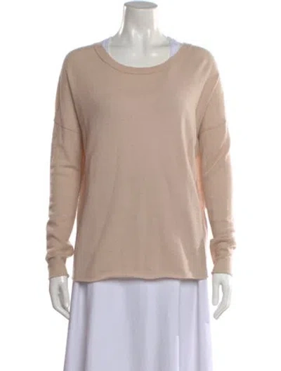 Pre-owned Vince Crew Neck Sweater In Neutral