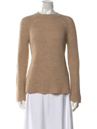 Pre-owned Vince Crew Neck Sweater In Neutral