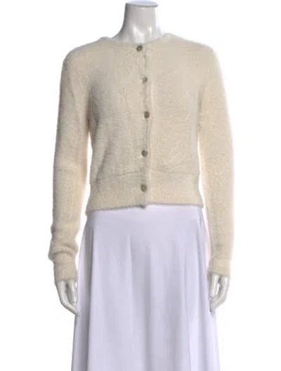 Pre-owned Vince Crew Neck Sweater In Neutrals