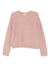 Vince Crew-neck Sweater In Pink