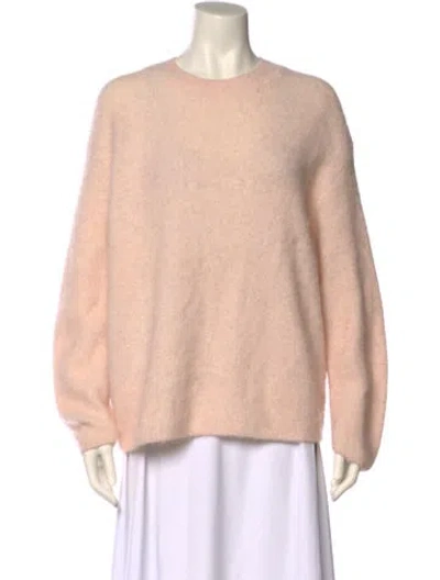 Pre-owned Vince Crew Neck Sweater In Pink