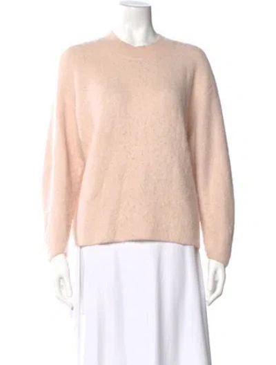 Pre-owned Vince Crew Neck Sweater In Pink